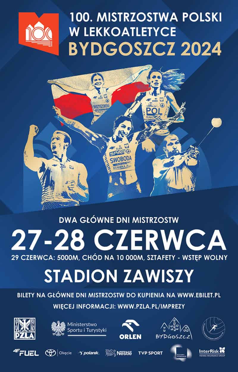 27-29.06.2024r. – Mistrzostwa Polski Seniorów- Bydgoszcz