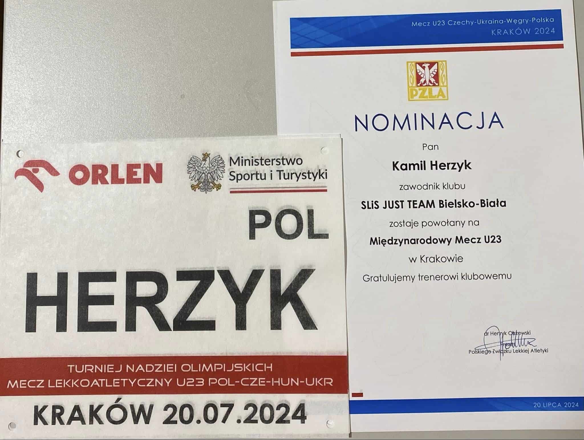 20.07.2024r. – Międzynarodowy Mecz U23 (Polska-Czechy-Węgry-Ukraina) – Kraków