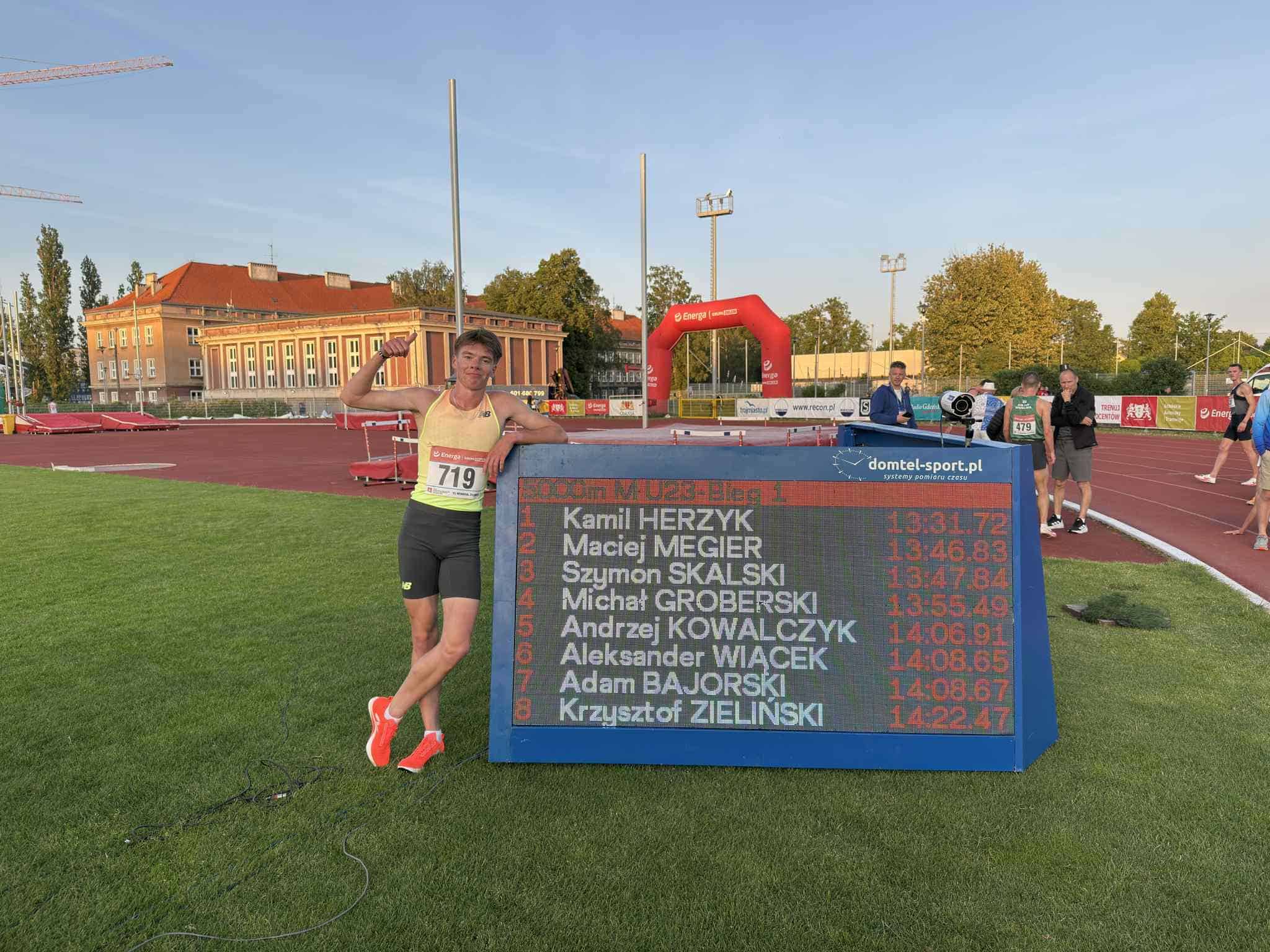 14.06.2025r. – Mistrzostwa Polski U20 i U23 w Biegu na 5000m – Gdańsk